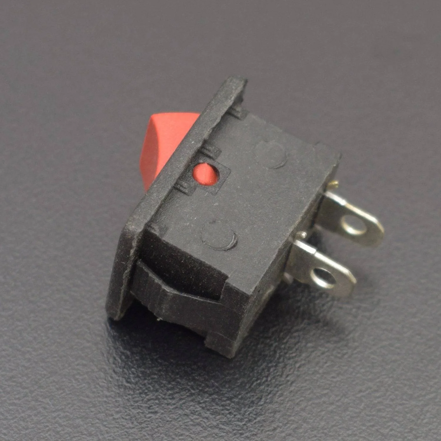 2 Pin ON/OFF I/O SPST Snap in Mini Rocker Switch -  ST008 - Image 3