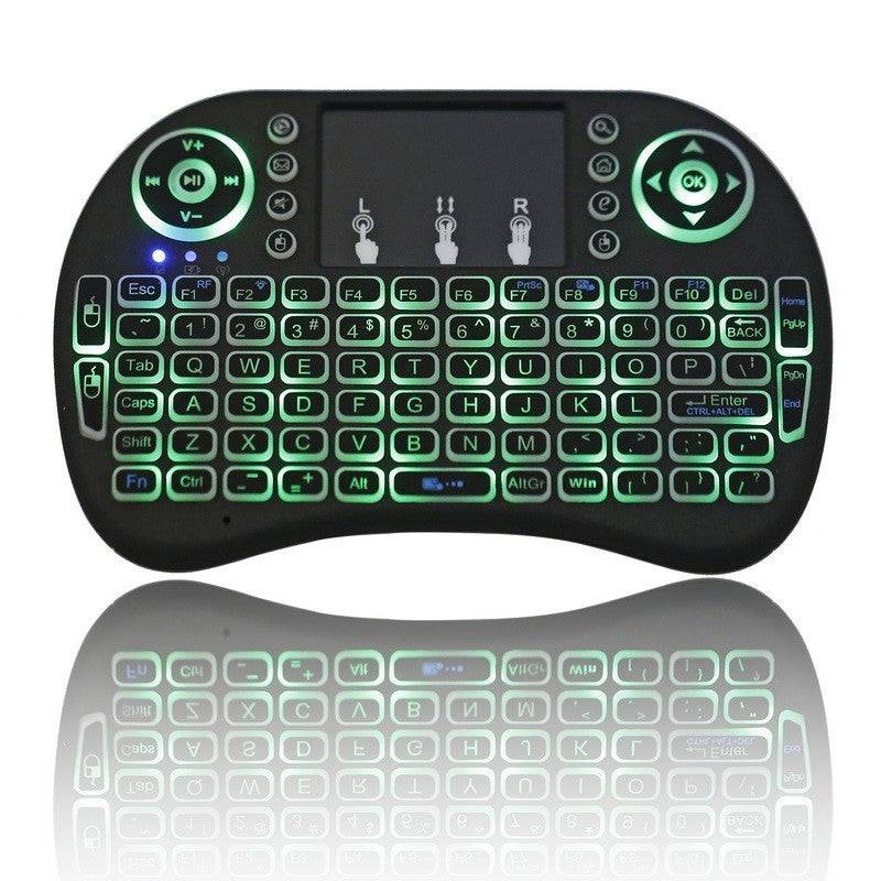 i8 Mouse Multi-media Portable Handheld Blacklight Mini Wireless 2.4G LED Backlight i8 Keyboard with Touchpad - RS191 - Image 3
