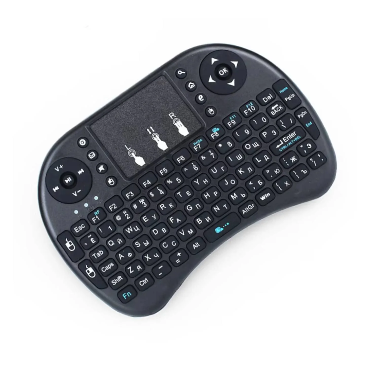 i8 Wireless Keyboard/Mouse Mini Air Mouse Mini Keyboard with Touchpad Raspberry Pi Wireless Keyboard Portable Keyboard for Raspberry Pi/Android TV - RP002 - Image 4