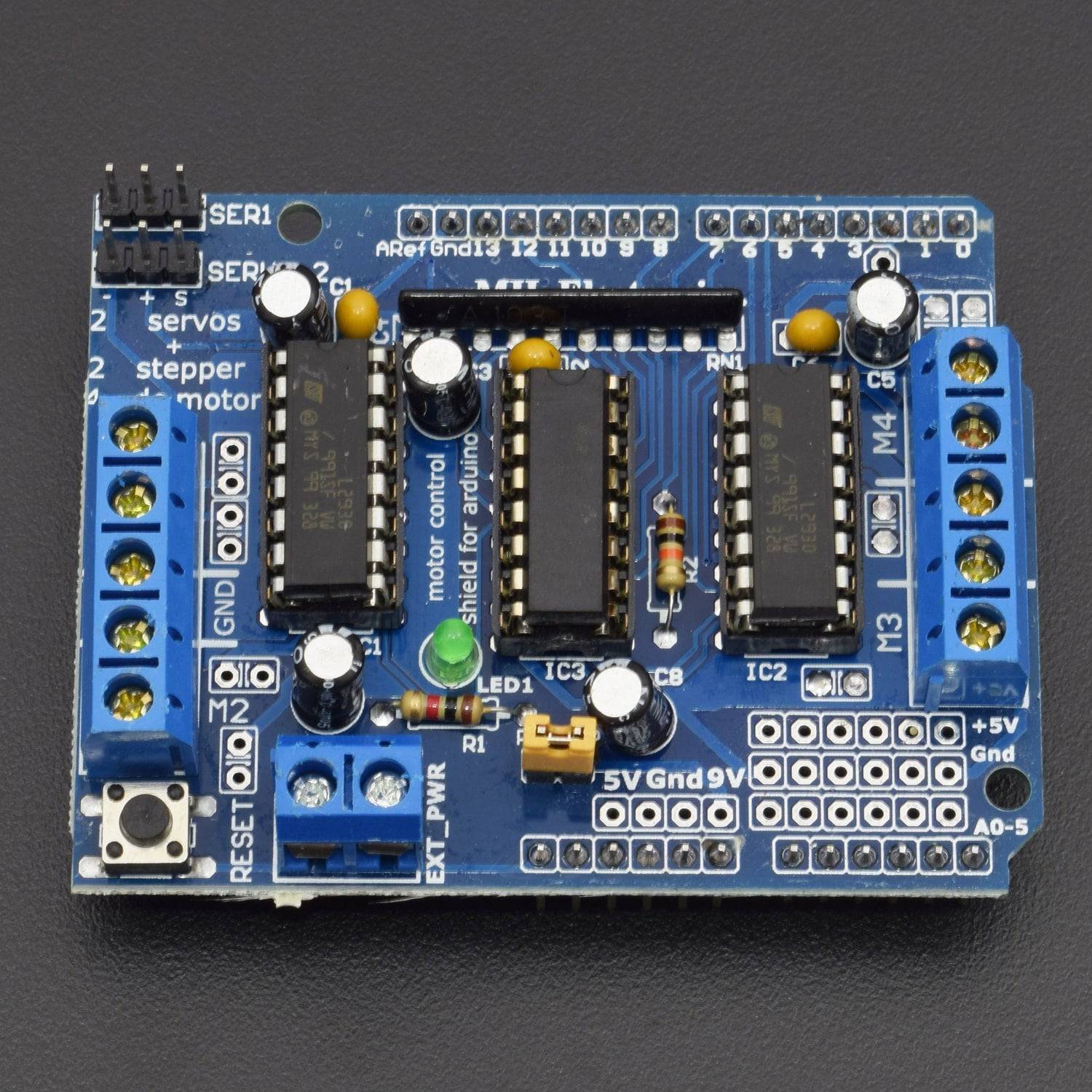 L293D Motor Drive Shield Board Expansion Board For Arduino Mega UNO -  SD011 - Image 3