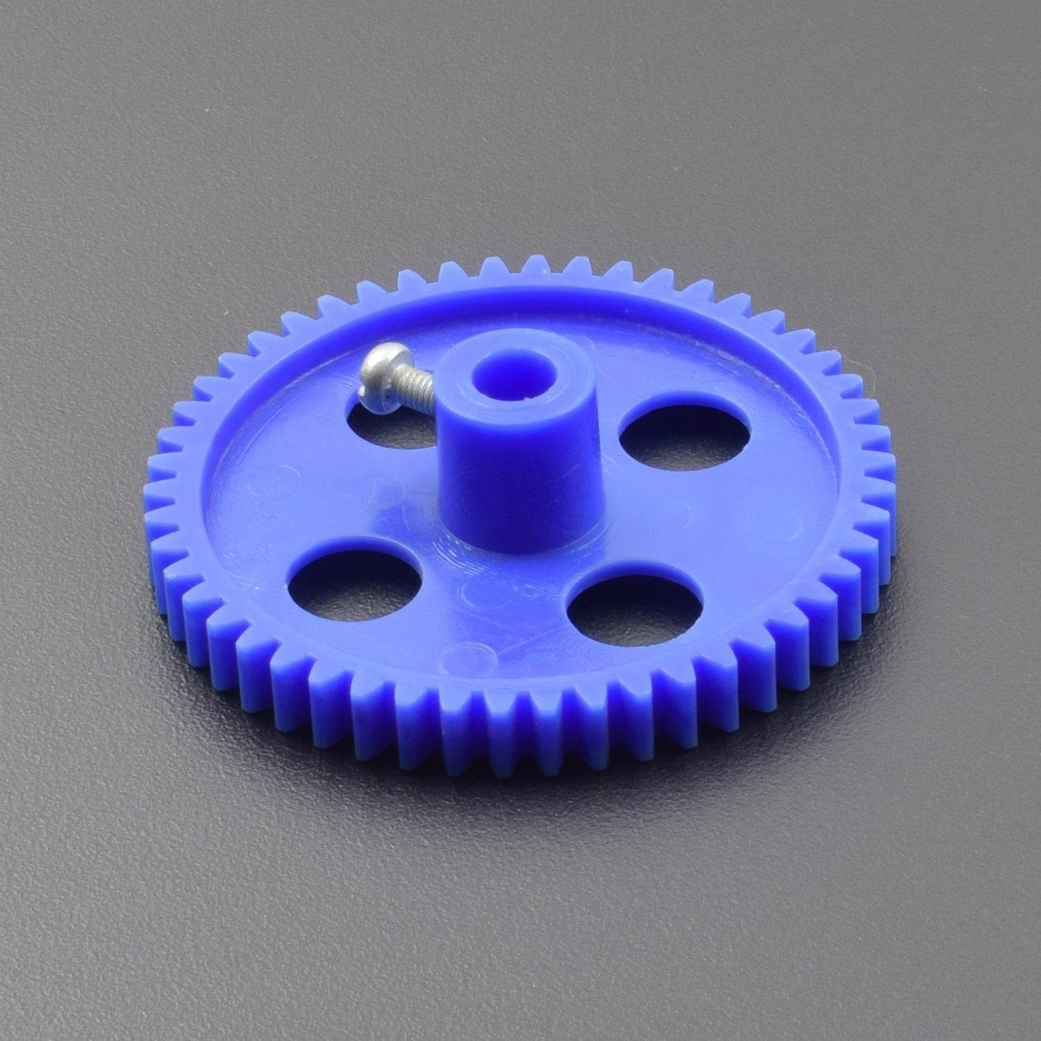 Plastic Spur/Pinion Gear Big - Blue - 6mm Circular Shaft -RC286 - Image 3